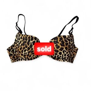 Leopard Print Push-Up Bra💋🐆